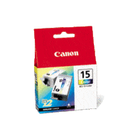 Genuine Canon BCI-15 Colour Ink Cartridge. Page Yield 100 pages