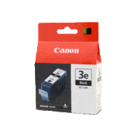 Genuine Canon BCI-3e Black Ink Cartridge. Page Yield 500 pages