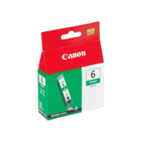 Genuine Canon BCI-6 Green Ink Cartridge. Page Yield 370 pages