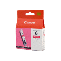 Genuine Canon BCI-6 Magenta Ink Cartridge. Page Yield 740 pages