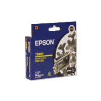 Genuine Epson T0461 Black Ink Cartridge Page Yield: 400 pages