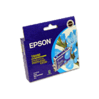 Genuine Epson T0492 Cyan Ink Cartridge Page Yield: 430 pages