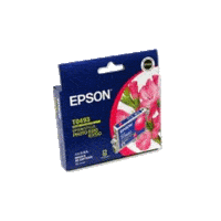 Genuine Epson T0493 Magenta Ink Cartridge Page Yield: 430 pages