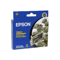 Genuine Epson T0541 Photo Black Ink Cartridge Page Yield: 550 pages