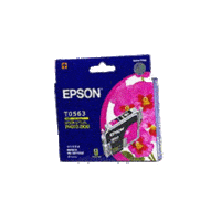 Genuine Epson T0563 Magenta Ink Cartridge Page Yield: 290 pages