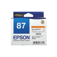 Genuine Epson 87 Gloss Optimiser Cartridge Page Yield: 3615 pages