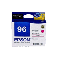 Genuine Epson 96 Vivid Magenta Ink Cartridge Page Yield: 940 pages
