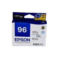 Genuine Epson 96 Light Cyan Ink Cartridge