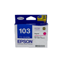 Genuine Epson 103 Magenta Ink Cartridge High Yield Page Yield: 815 pages