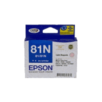 Genuine Epson 81N Light Magenta Ink Cartridge Page Yield: 805 pages