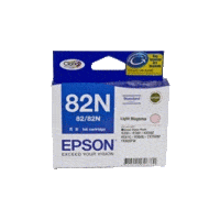 Genuine Epson 82N Light Cyan Ink Cartridge Page Yield: 510 pages