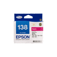 Genuine Epson 138 Magenta Ink Cartridge Page Yield: 420 pages