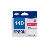 Genuine Epson 140 Magenta Ink Cartridge Page Yield: 755 pages
