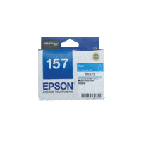 Genuine Epson 157 Cyan Ink Cartridge Page Yield: 2300 pages