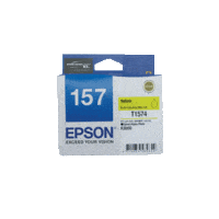 Genuine Epson 157 Yellow Ink Cartridge Page Yield: 2300 pages