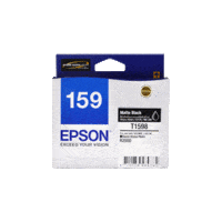 Genuine Epson 159 Matte Black Ink Cartridge Page Yield: 800 pages