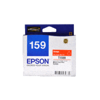 Genuine Epson 159 Orange Ink Cartridge Page Yield: 1200 Pages