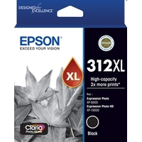 Genuine Epson - 312XL  C13T183192 Black