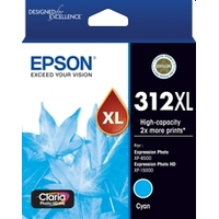 Genuine Epson - 312XL  C13T183292  Cyan
