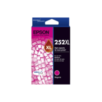 Genuine Epson 252XL Magenta Ink Cartridge High Yield Page Yield: 1100 pages