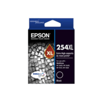 Genuine Epson 254XL Black Ink Cartridge Extra High Yield Page Yield: 2200 pages