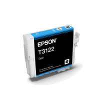 Genuine Epson T3122 Cyan Ink Page Yield: 980 pages