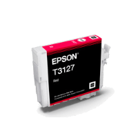 Genuine Epson T3127 Red Ink Page Yield: 980 pages