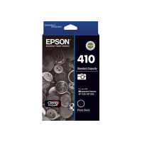 Genuine Epson 410 Photo Black Ink Cartridge Page Yield: 200 pages