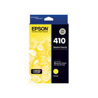 Genuine Epson 410 Yellow Ink Cartridge Page Yield: 300 pages