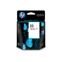 Genuine HP No 23 Colour Ink Cartridge C1823D.  Page Yield: 445 pages