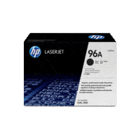 Genuine HP 96A Toner Cartridge C4096A.  Page Yield: 5000 pages