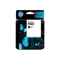 Genuine HP No. 940 Black Ink Cartridge C4902AA.  Page Yield: 1000 pages