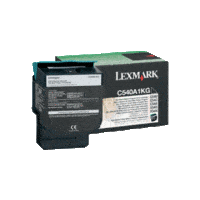Genuine Lexmark C540A1KG Black Toner Cartridge