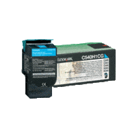 Genuine Lexmark C540H1CG Cyan Toner Cartridge High Yield