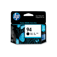 Genuine HP No 94 Black Ink Cartridge C8765WA.  Page Yield: 450 pages