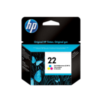 Genuine HP No 22 Colour Ink Cartridge C9352AA.  Page Yield: 170 pages