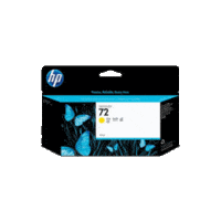 Genuine HP No 72 C9373A High Yield Yellow Ink Cartridge.  Page Yield: 130ml