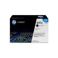 Genuine HP 641A Black Toner Cartridge C9720A.  Page Yield: 9000 pages