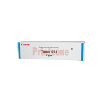 Genuine Canon 034 Cyan Toner Cartridge. Page Yield 7300 pages