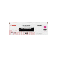 Genuine Canon 316 Magenta Toner Cartridge. Page Yield 1500 pages