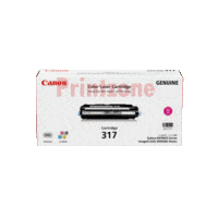 Genuine Canon 317 Magenta Toner Cartridge. Page Yield 4000 pages