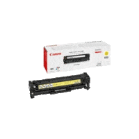 Genuine Canon 318 Yellow Toner Cartridge. Page Yield 2400 pages