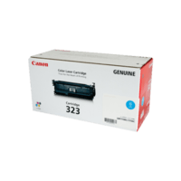 Genuine Canon 323 Cyan Toner Cartridge. Page Yield 8500 pages