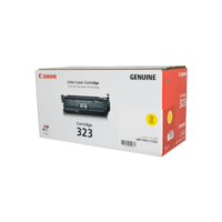 Genuine Canon 323 Yellow Toner Cartridge. Page Yield 8500 pages