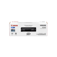 Genuine Canon 337 Toner Cartridge. Page Yield Up to 2400 pages