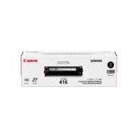 Genuine Canon 416 Black Toner Cartridge. Page Yield 2300 pages