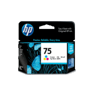 Genuine HP No 75 Colour Ink CB337WA.  Page Yield: 170 pages