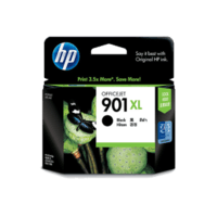 Genuine HP No. 901XL Black Ink Cartridge CC654AA.  Page Yield: 700 pages