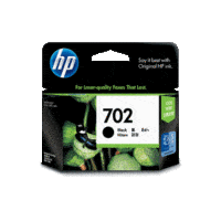 Genuine HP No. 702 Black Ink Cartridge CC660AA.  Page Yield: 600 pages