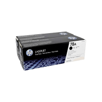 Genuine HP 78AD Toner TWIN PACK CE278AD.  Page Yield: 2 x 2100 pages